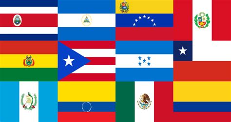 Hispanic Flags Printable